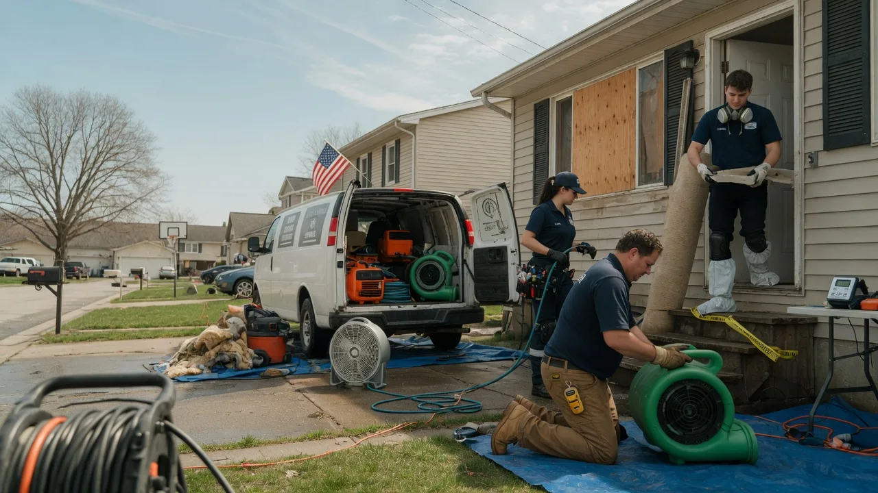 Water Damage Restoration in Ashley, IL near me